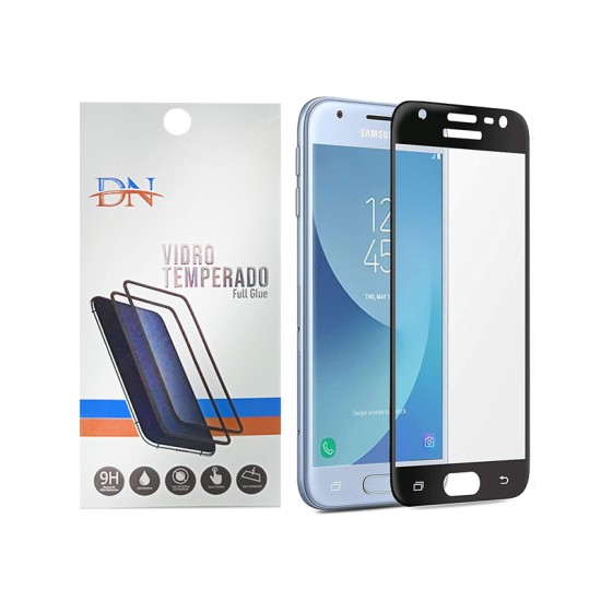 PROTECTOR DE VIDRO DE FULL GLUE DN PARA SAMSUNG GALAXY J7 2017/J730 PRETO PROTECTOR DE VIDRO DE FULL GLUE DN PARA SAMSUNG GALAXY J7 2017/J730 PRETO